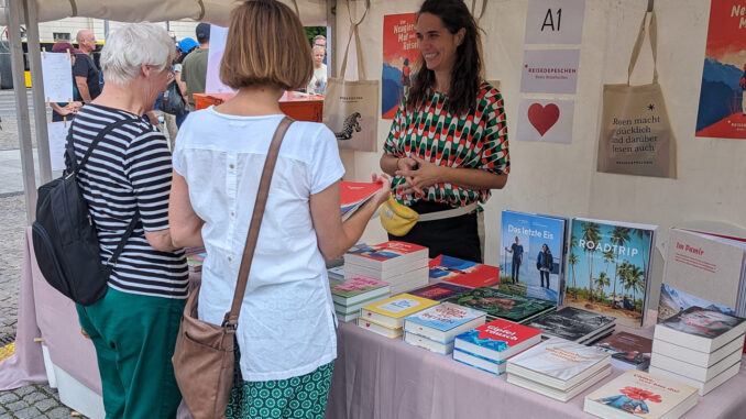 Reisedepeschen beim Bücherfest 2024